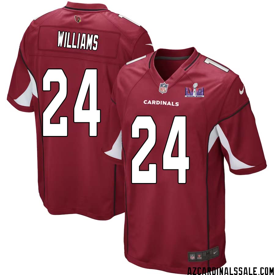 Aeneas Williams No 24 Arizona Cardinals Super Bowl LVIII Home Game